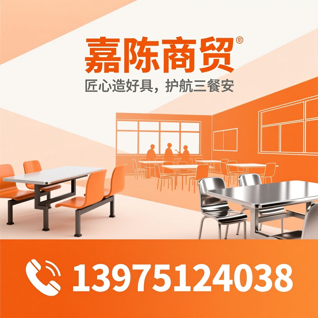 食堂餐桌椅_不锈钢餐桌/玻璃钢餐桌/推荐嘉陈商贸服务