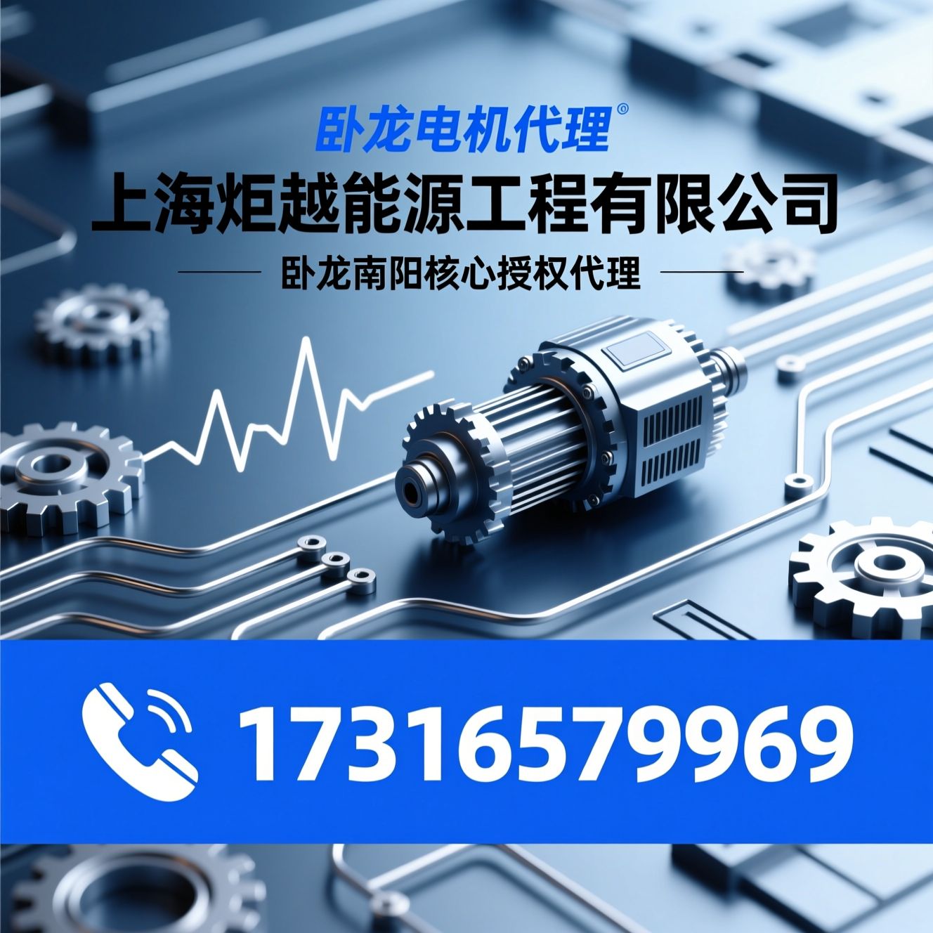 卧龙电机代理_南阳防爆电机/永磁电机/推荐上海炬越能源工程有限公司服务