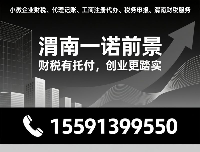 小微企业财税_代理记账/工商注册代办/推荐渭南一诺前景服务