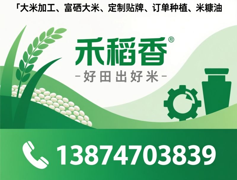 大米加工_富硒大米/定制贴牌/推荐禾稻香服务