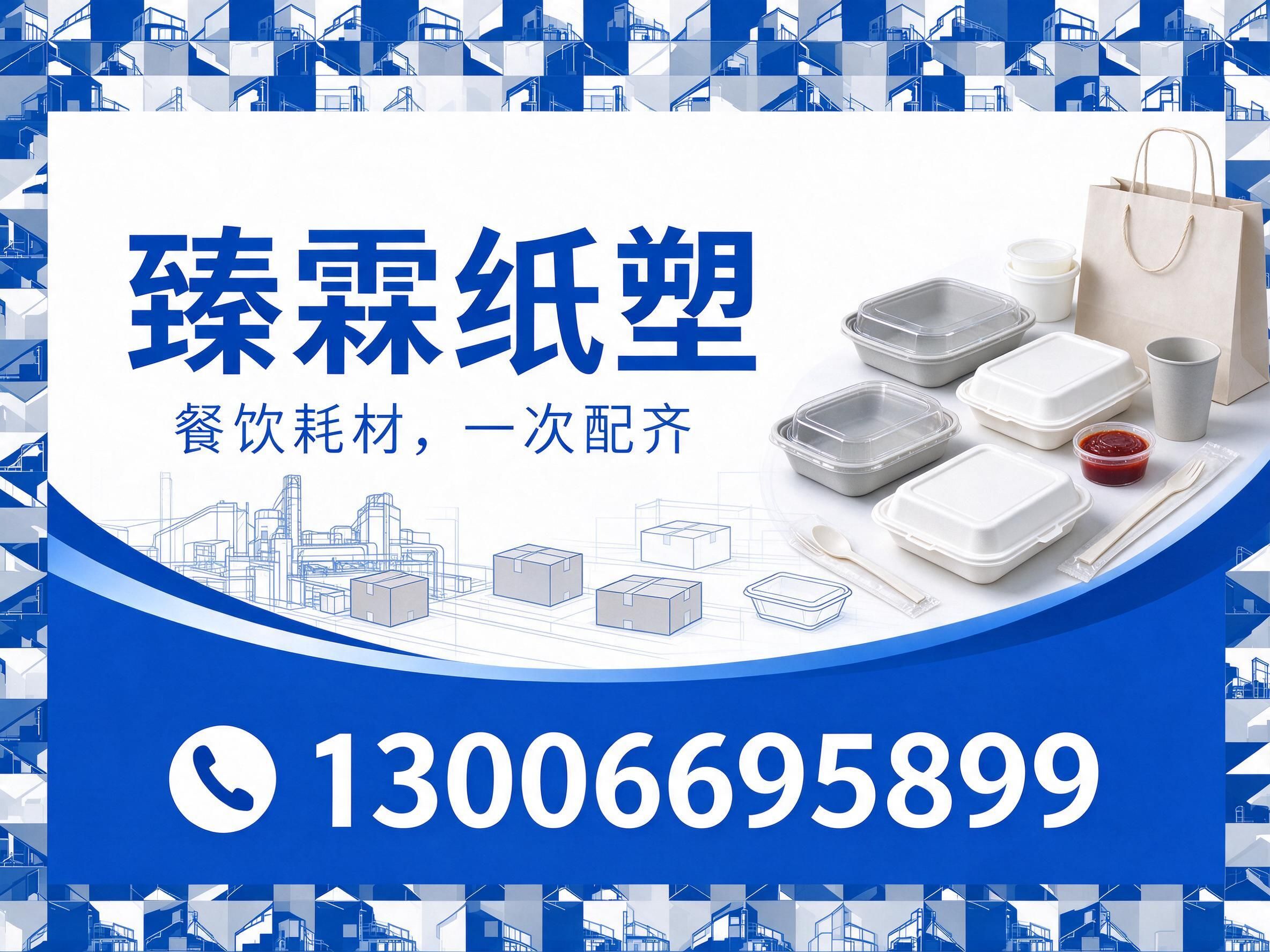 餐饮包装_一次性餐盒/可降解包装/推荐臻霖纸塑服务