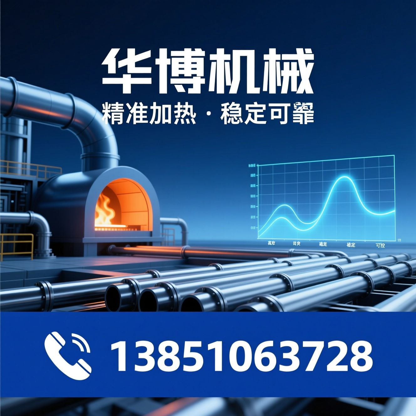 管道加热器_工业隧道炉/电加热设备/推荐华博机械服务