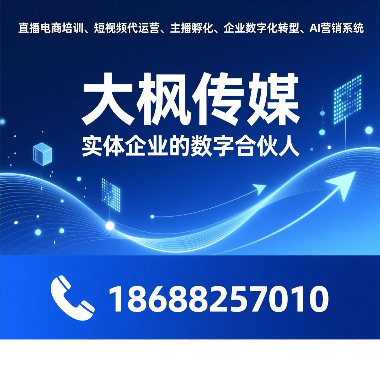 直播电商培训_短视频代运营/主播孵化/推荐大枫传媒服务