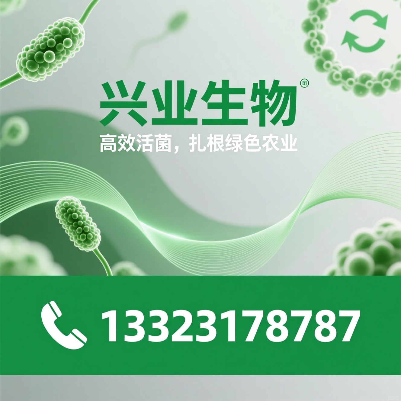 农用微生物菌剂_枯草芽孢杆菌/复合微生物菌剂/推荐兴业生物服务
