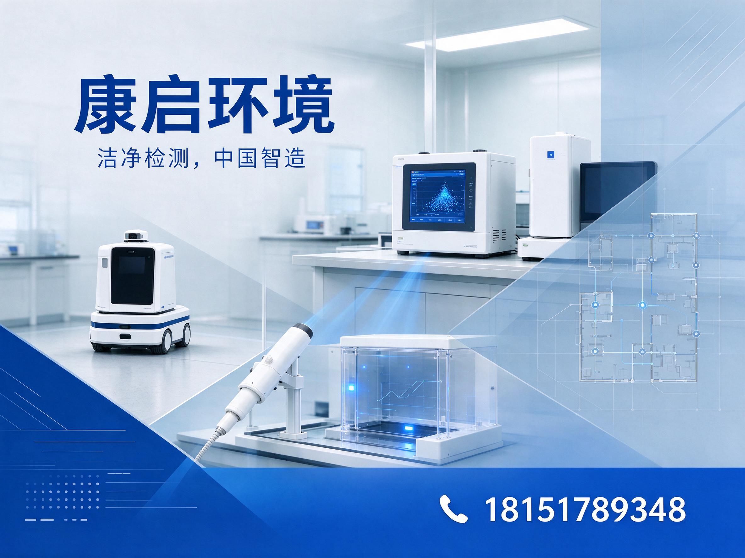 尘埃粒子计数器_洁净室在线监测系统/智能巡检机器人/推荐康启环境服务